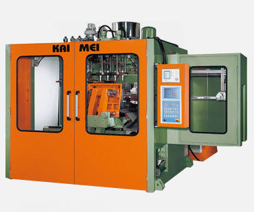 Выдувная формовочная машина для экструзии - PBS 905 series  - Kai Mei Plastic Machinery Co., Ltd. - линейная