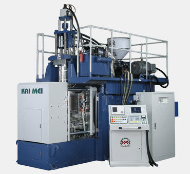 Выдувная формовочная машина для экструзии - PBI series - Kai Mei Plastic Machinery Co., Ltd. - с накопительной головкой