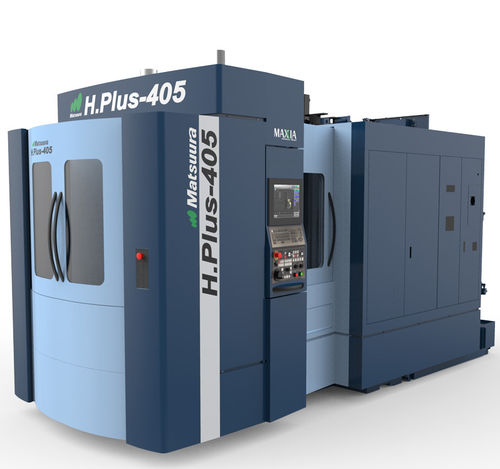 Обрабатывающий центр ЧПУ 3 оси - H.Plus-405 - MATSUURA - горизонтальный / 60 инструментов / с высокой скоростью