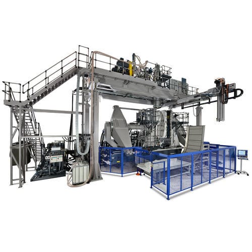 Выдувная формовочная машина для экструзии - KBS-Series - Kautex Maschinenbau GmbH - для больших деталей / с двойной станцией / с большой производительностью
