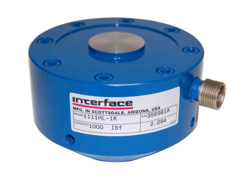 Датчик силы при сжатии - 5 - 250 kN | 1101 series  - Interface, Inc. - тип кнопка / с помощью тензометрического датчика / сверхточный