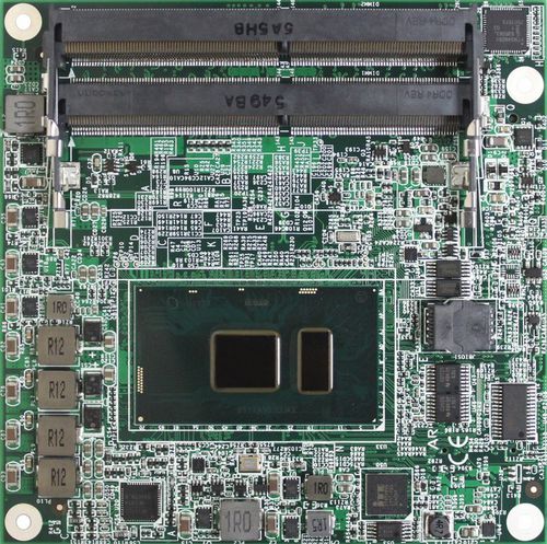 Компьютер на модуле COM Express - EmETXe-i89U0  - ARBOR Technology Corp. - Intel® Core i7 / DDR4 / USB