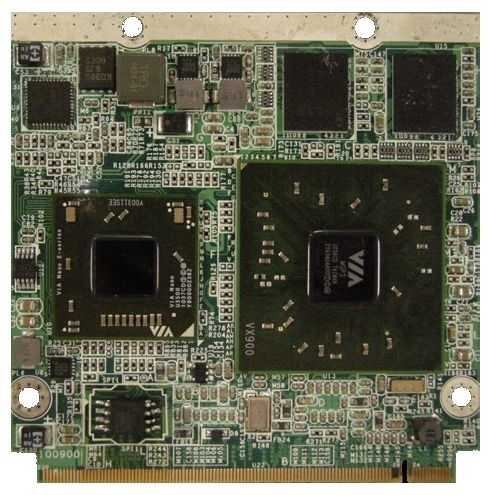 Компьютер на модуле COM Express - VIA Nano™ U3500, 1 GHz, 1 GB | EmQ-v900 - ARBOR Technology Corp. - VIA Nano® / DDR3 / SATA
