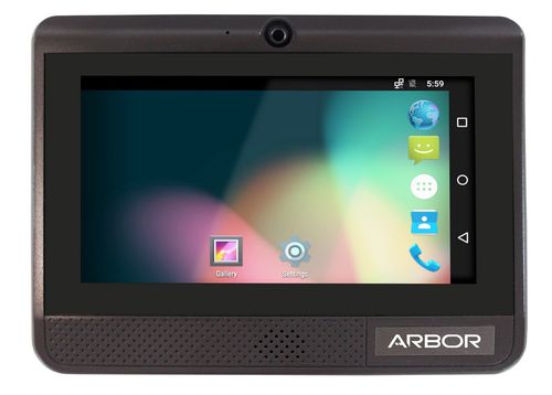 Панельный ПК ЖК-монитор - IOT-500  - ARBOR Technology Corp. - 5" / RISC / 1366x768