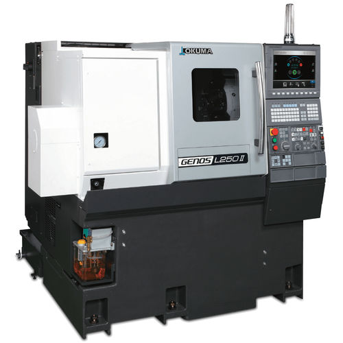Токарный станок ЧПУ - GENOS L400II - OKUMA - горизонтальный / 2 оси / A2-8
