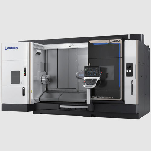 Токарно-фрезерный центр ЧПУ - MULTUS U5000 - OKUMA - горизонтальный / 3 оси / с подвижной стойкой