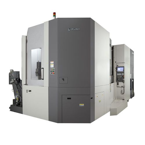 Обрабатывающий центр ЧПУ 3 оси - MB-10000H - OKUMA - горизонтальный / 400 инструментов / 40 инструментов