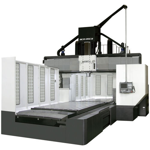 Обрабатывающий центр ЧПУ 3 оси - MCR-A5C series - OKUMA - вертикальный / с двойной стойкой / 120 инструментов