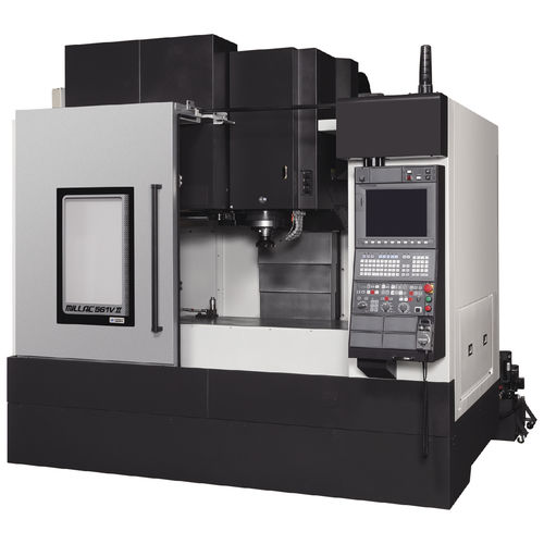Обрабатывающий центр ЧПУ 3 оси - MILLAC 561V II - OKUMA - вертикальный / со стойкой / для резки