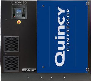 Винтовой компрессор - QGDV series - Quincy Compressor - ротационный / воздушный / с электродвигателем