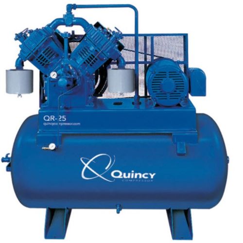 Поршневый компрессор - QR-25 series - Quincy Compressor - воздушный / с электродвигателем / стационарный