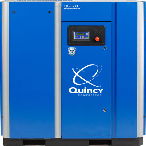 Винтовой компрессор - QGD series - Quincy Compressor - ротационный / воздушный / с электродвигателем