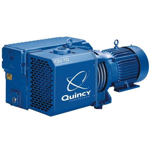 Лопастный вакуумный насос - QV series - Quincy Compressor - со смазкой / одноуровневый / компактный