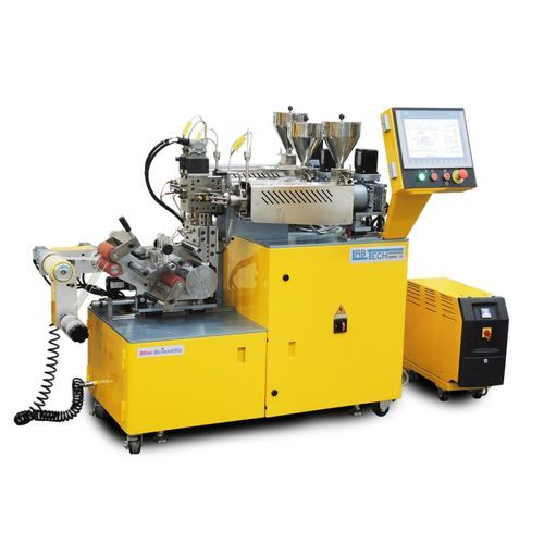 Экструзионная линия для лабораторий - LMCR-150-COEX - Labtech Engineering Co., Ltd. - компактная / 3 слоя / для плоской пленки