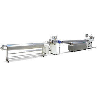 Экструзионная линия с водяным охлаждением - Labtech Engineering Co., Ltd. - для использования в медицине / для труб