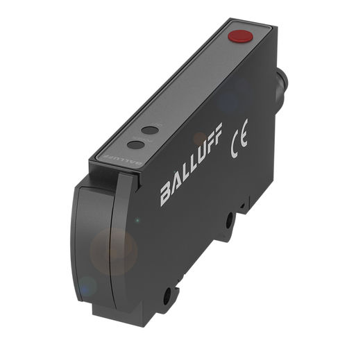 Фотоэлектрический обнаружитель датчик барьерного типа - BFB0004 - Balluff GmbH - прямоугольный / светодиод / оптоволоконный