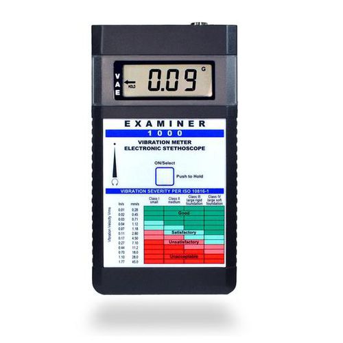 Виброметр для наблюдения за машиной - Examiner 1000 - MONARCH INSTRUMENT - FFT / с электронным стетоскопом