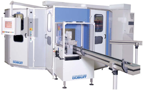Машина для трафаретной печати с сервоприводом - max. 4 200 p/h | 912/14-P - MACHINES DUBUIT S.A.S.  - 5-цветная / для пластиковых бутылок / по плоской поверхности