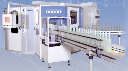 Машина для трафаретной печати с сервоприводом - max. 4 000 p/h | 912/7-G - MACHINES DUBUIT S.A.S.  - 4-цветная / для стеклянных бутылок