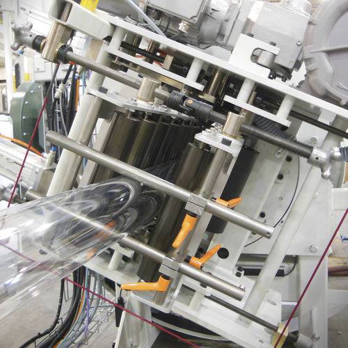Коэкструзионная линия пленка с раздувом - Bi-Oriented Sausage Casing Line - Macro Engineering & Technology Inc. - для PE / для EVOH / для PA