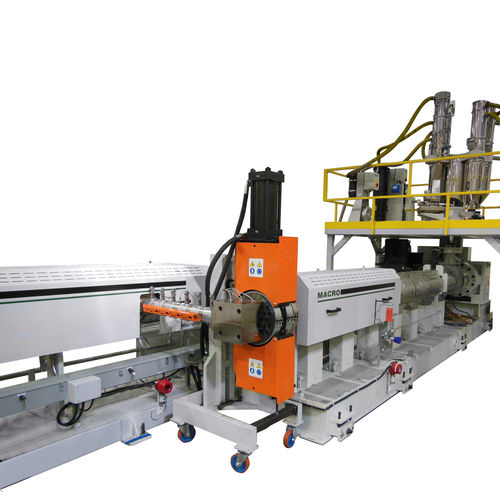 Однослойная экструзионная линия - Polystyrene (PS) Foam Extrusion Line - Macro Engineering & Technology Inc. - для пластин / для полистирола / для PSE