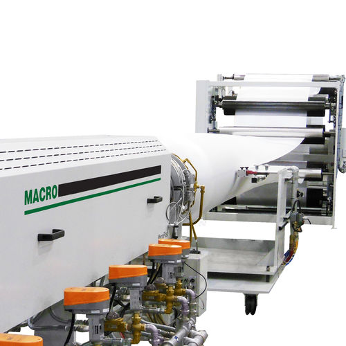 Однослойная экструзионная линия - Polylactic Acid (PLA) Foam Extrusion Line - Macro Engineering & Technology Inc. - для пластин / для PLA / для листового пенопласта
