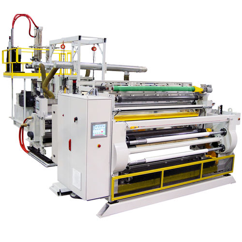 Однослойная экструзионная линия - PVC Cling Film Line - Macro Engineering & Technology Inc. - для плоской пленки / для ПВХ / для пищевой пленки
