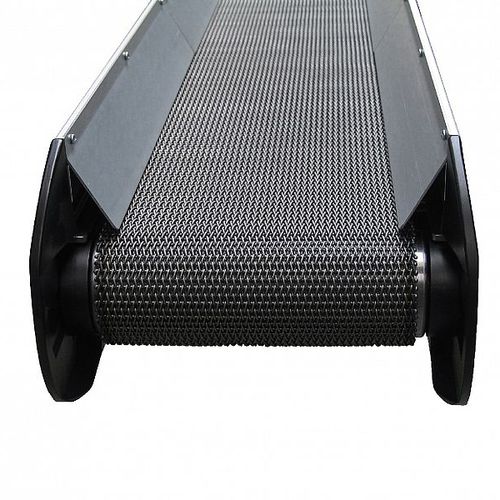 Конвейер с металлическими сетками - GS series - MTF Technik Hardy Schürfeld GmbH & Co. KG  - с решетчатым бандажом / горизонтальный / транспортный