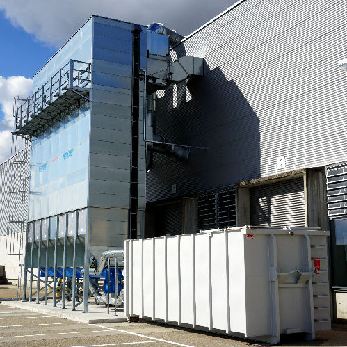 Гравитационная фильтровальная установка - 7/4 - NESTRO Lufttechnik GmbH - воздушная / с противоточной промывкой