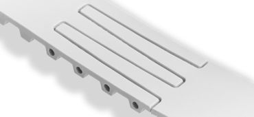 Конвейерная лента из пластика - PinLock junction BRECO® - BINDER MAGNETIC - промышленная
