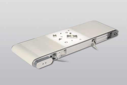 Ленточный конвейер - FR-40-80-Q-DL-450-20 - BINDER MAGNETIC - компактный / с электродвигателем / для детали