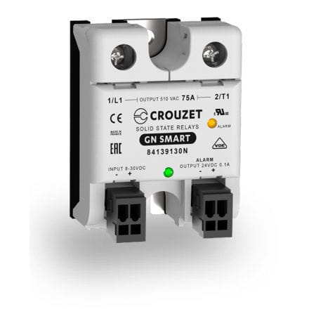 Статическое реле для монтажа на панели - GN SMART  - Crouzet - DC / на DIN-рейке / PCB