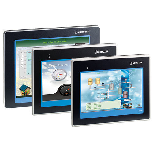 HMI с резистивным сенсорным экраном - CT series - Crouzet - встраиваемый / RISC / TFT LCD