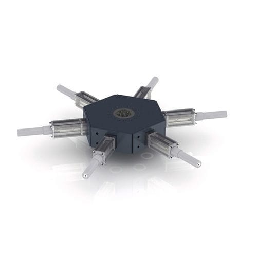 Поршневый клапан - BKG® HyFlex™ - Nordson Polymer Processing Systems - для распределения / для литых полимеров / 2 канала