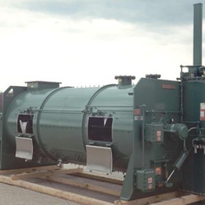 Мешалка с рыхлителем - B & P Process Equipment - горизонтальная / с постоянным расходом / для жидкостей