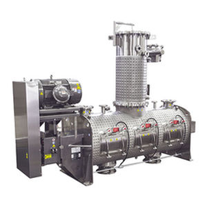 Мешалка с рыхлителем - B & P Process Equipment - с кипящим слоем / импульсного действия / горизонтальная