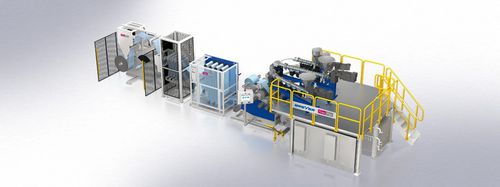 Экструзионная линия 7 слоев - TubeFlex - Breyer GmbH Maschinenfabrik - для плоской пленки / для ПЭНД / для ПЭВД