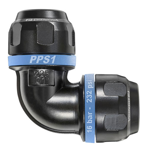 Колено трубы из алюминия - PPS1 - 9C - Prevost - для пневматической транспортировки / 90°