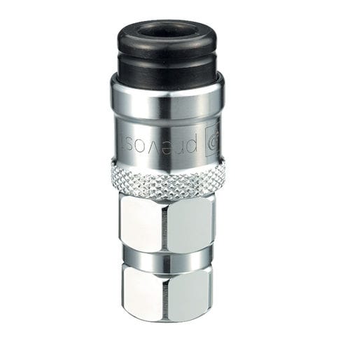 Пневматический фитинг - BAC 071101 - Prevost - резьбовой / быстрый / из хромированной латуни