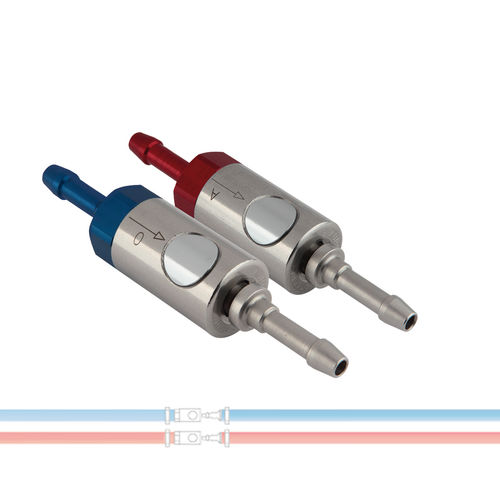 Пневматический фитинг - RBO RBA RBP - Stäubli Fluid Connectors - быстрый / «папа» - «папа» / для обеспечения безопасности