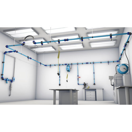 Система труб из алюминия - AML - Stäubli Fluid Connectors - для сжатого воздуха / модульная