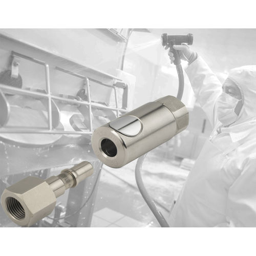 Быстроразъемное соединение - RBE AGROX - Stäubli Fluid Connectors - гидравлический / пневматический / из нержавеющей стали