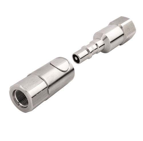 Пневматический фитинг - RBL - Stäubli Fluid Connectors - быстрый / из нержавеющей стали / высокого давления