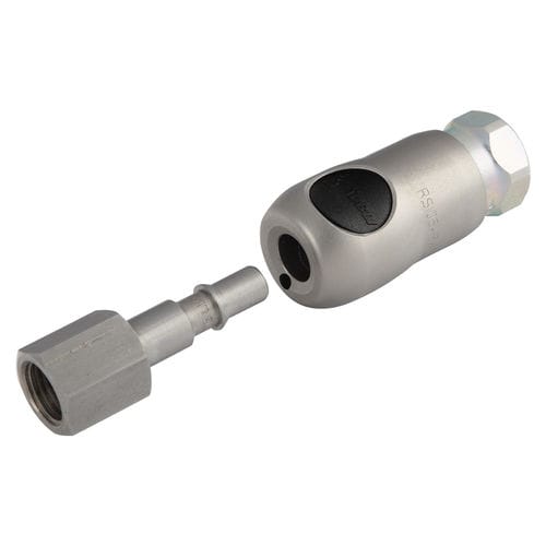 Фитинг для сжатого воздуха - RSI - Stäubli Fluid Connectors - быстрый / из нержавеющей стали / для обеспечения безопасности