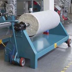 Наматывающее устройство для ткани - Coatema Coating Machinery GmbH - с револьверной головкой
