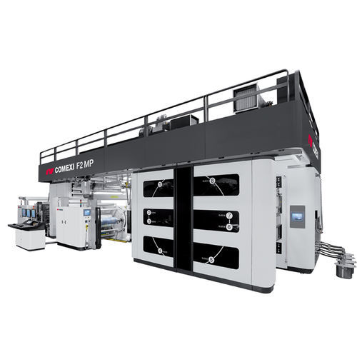 Флексографическая печатная машина с центральным барабаном - F2 MP - Comexi Group Industries - 8-цветный