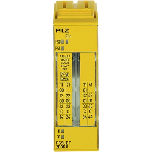 Цифровой модуль входа/выхода - PSSu E F 2DOR 8 - PILZ - 2 S / для безопасности / релейный