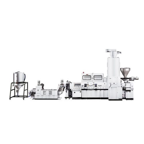 Экструзионная линия с водяным охлаждением - CK-SF100 - Cheng Yieu Development Machinery Co., Ltd. - с высоким расходом / для гранулирования / для PP