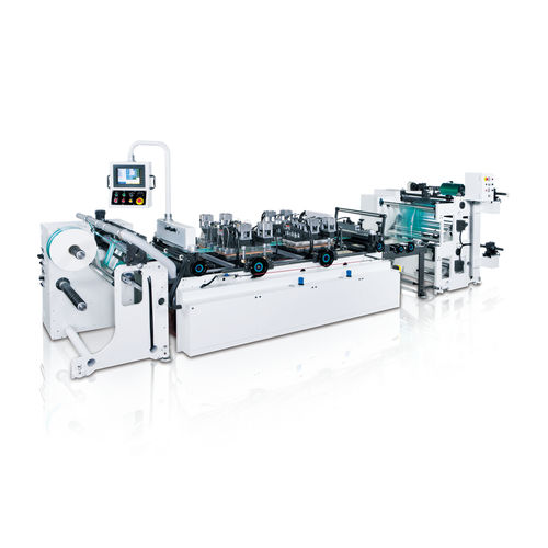 Станок для производства мешков из пластика - AMM-RU series - Dah Bah Machinery Industrial Inc. - из бумаги / автоматический
