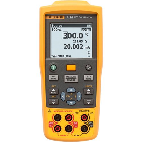 Калибратор для измерения температуры - 712B - FLUKE - для датчика RTD / цифровой